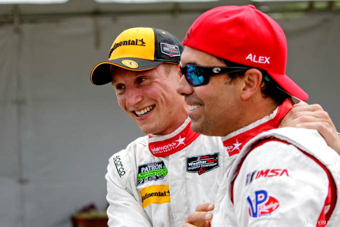 Renger van der Zande en Alex Popov